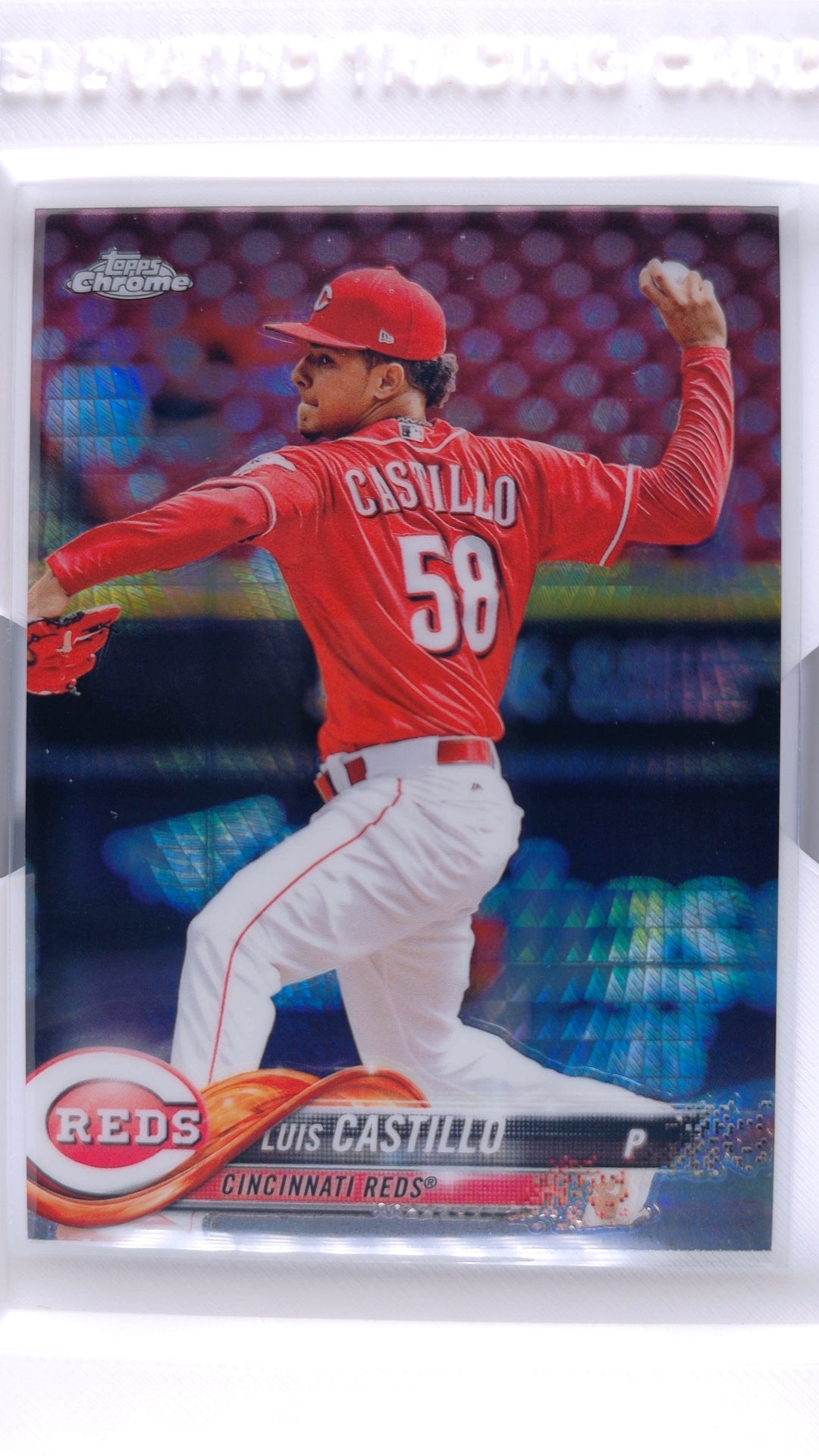 #34 Luis Castillo Prism Refractor - front
