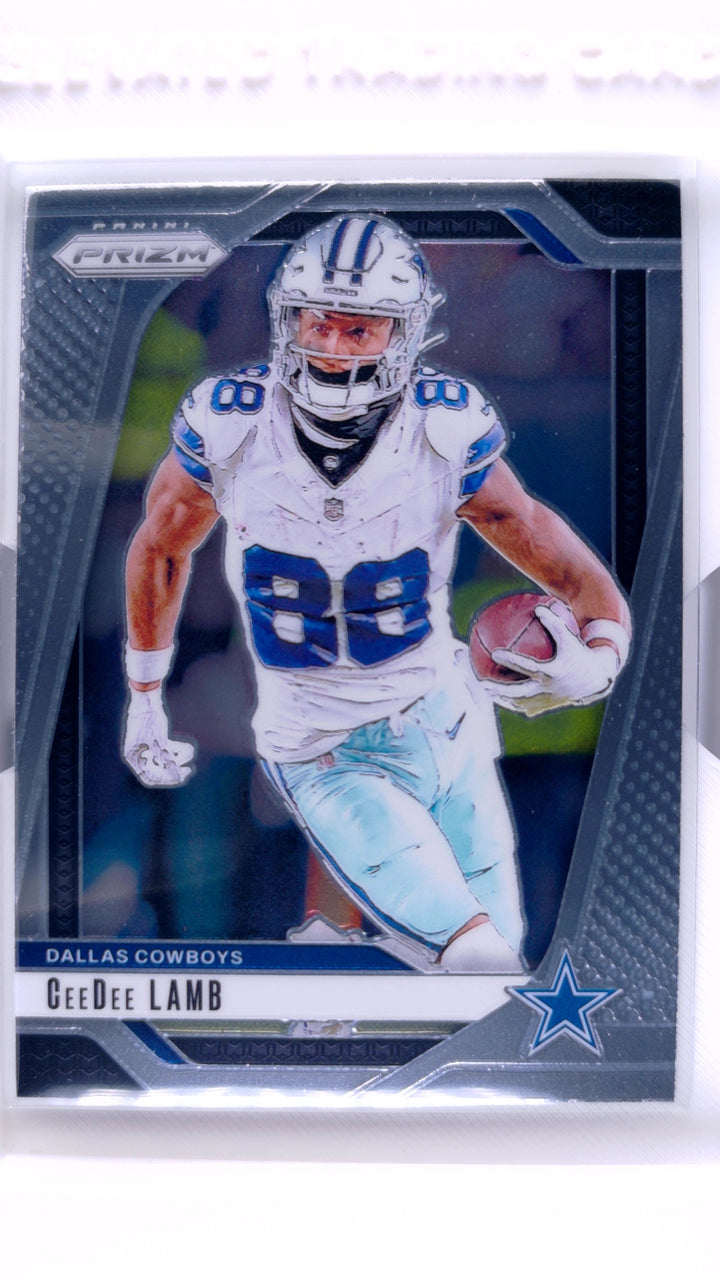 2024 Panini Prizm Football CeeDee Lamb #75 — Front