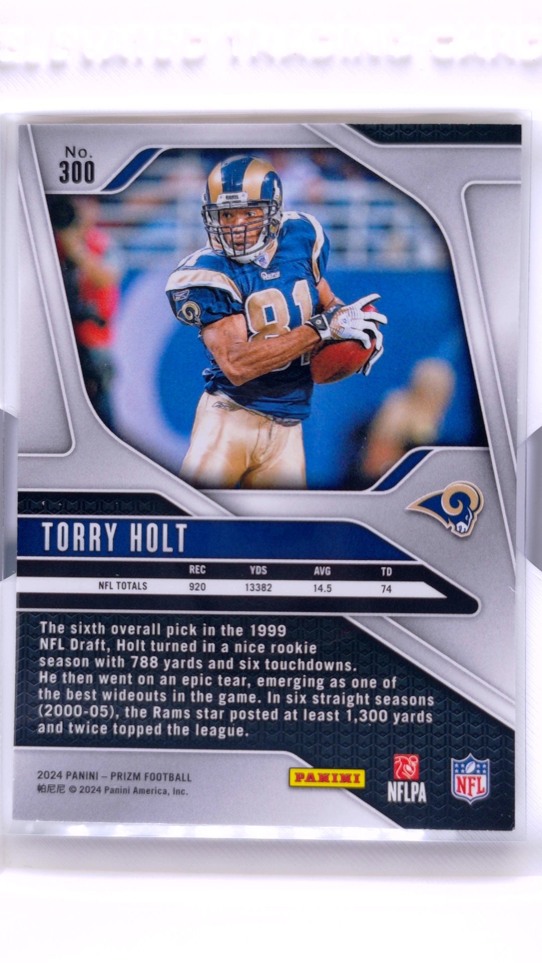 #300 Torry Holt - back