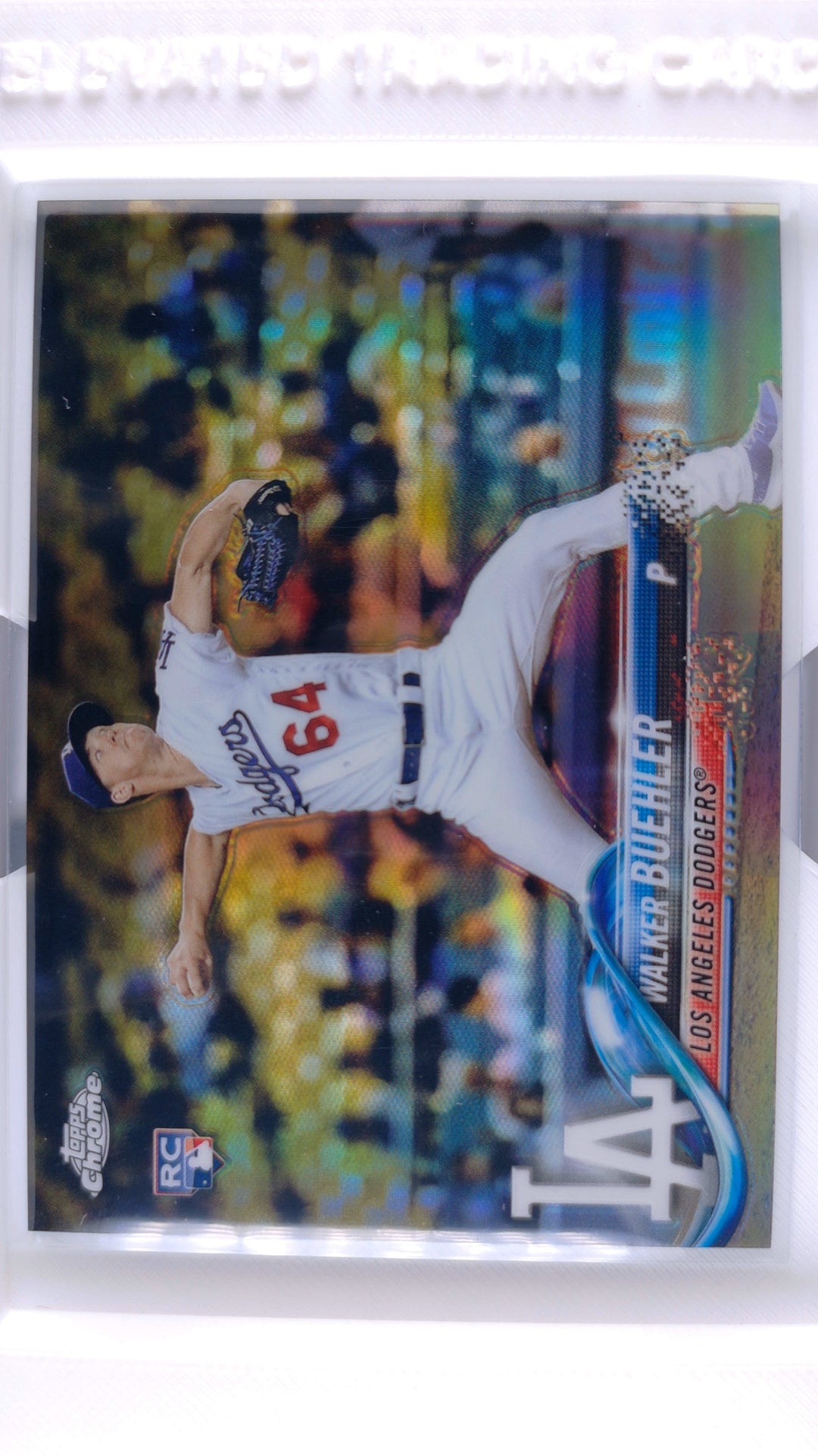 #71 Walker Buehler Rookie Refractor - front
