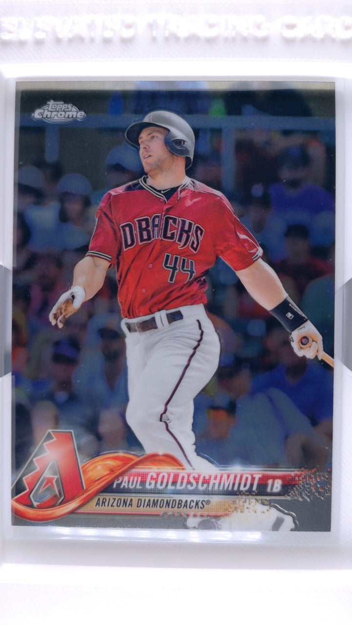 2018 Topps Chrome Baseball Paul Goldschmidt #37 — Front