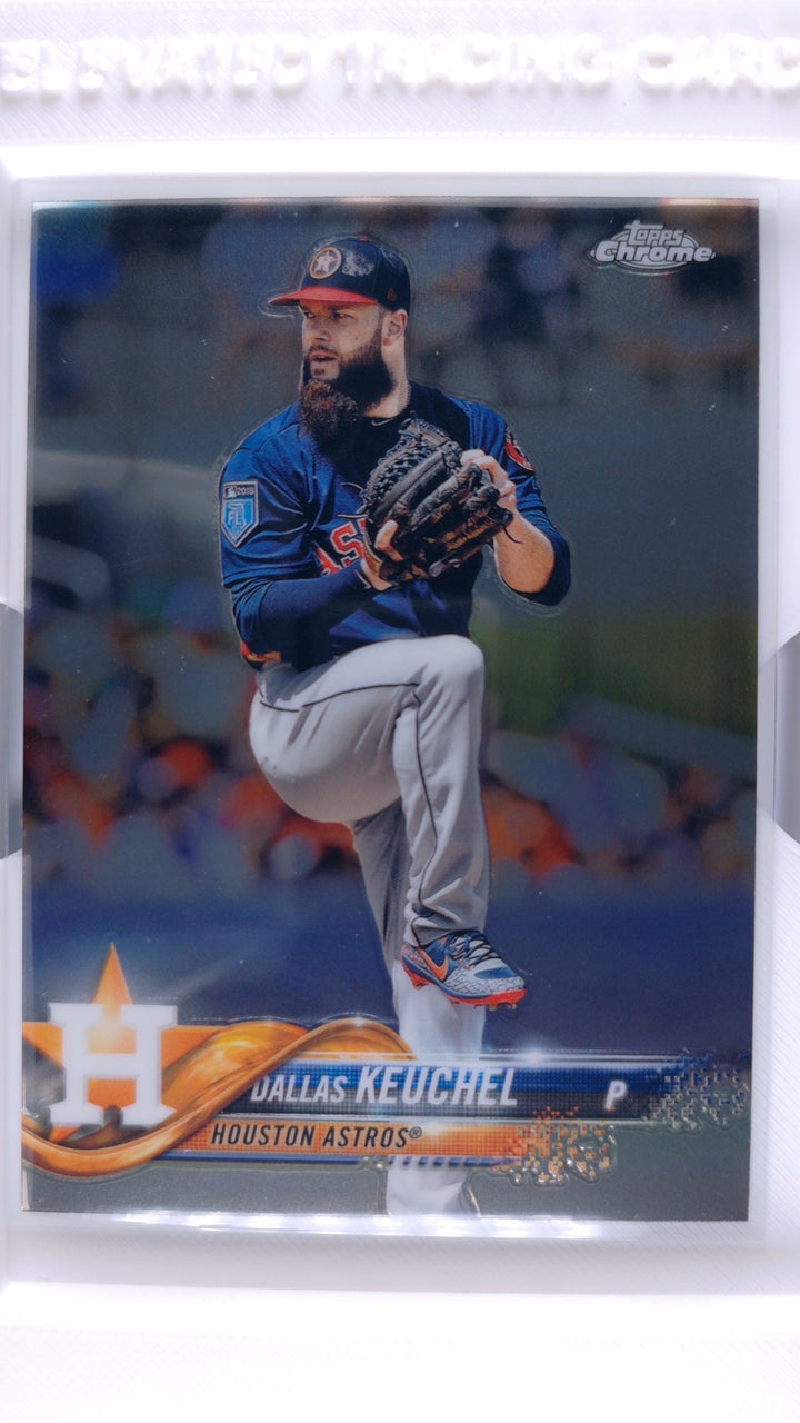 2018 Topps Chrome Baseball Dallas Keuchel #166 — Front