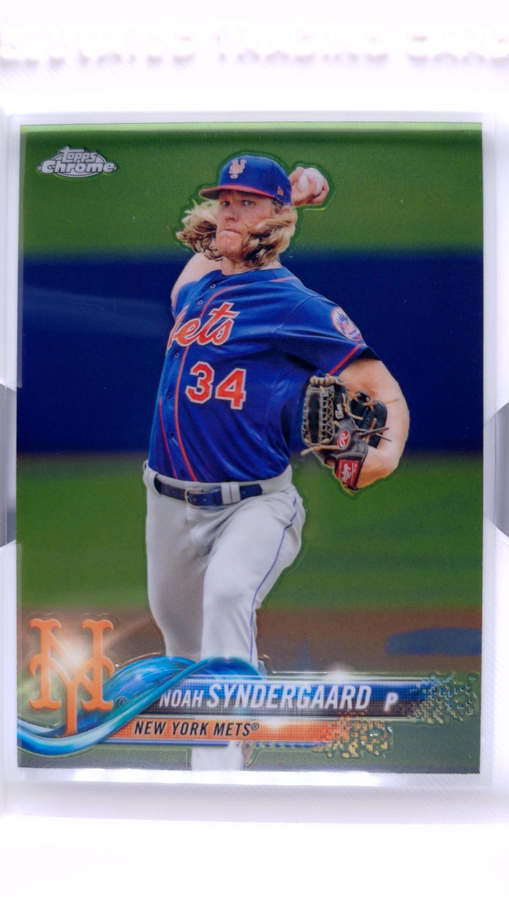 2018 Topps Chrome Baseball Noah Syndergaard #99 — Front