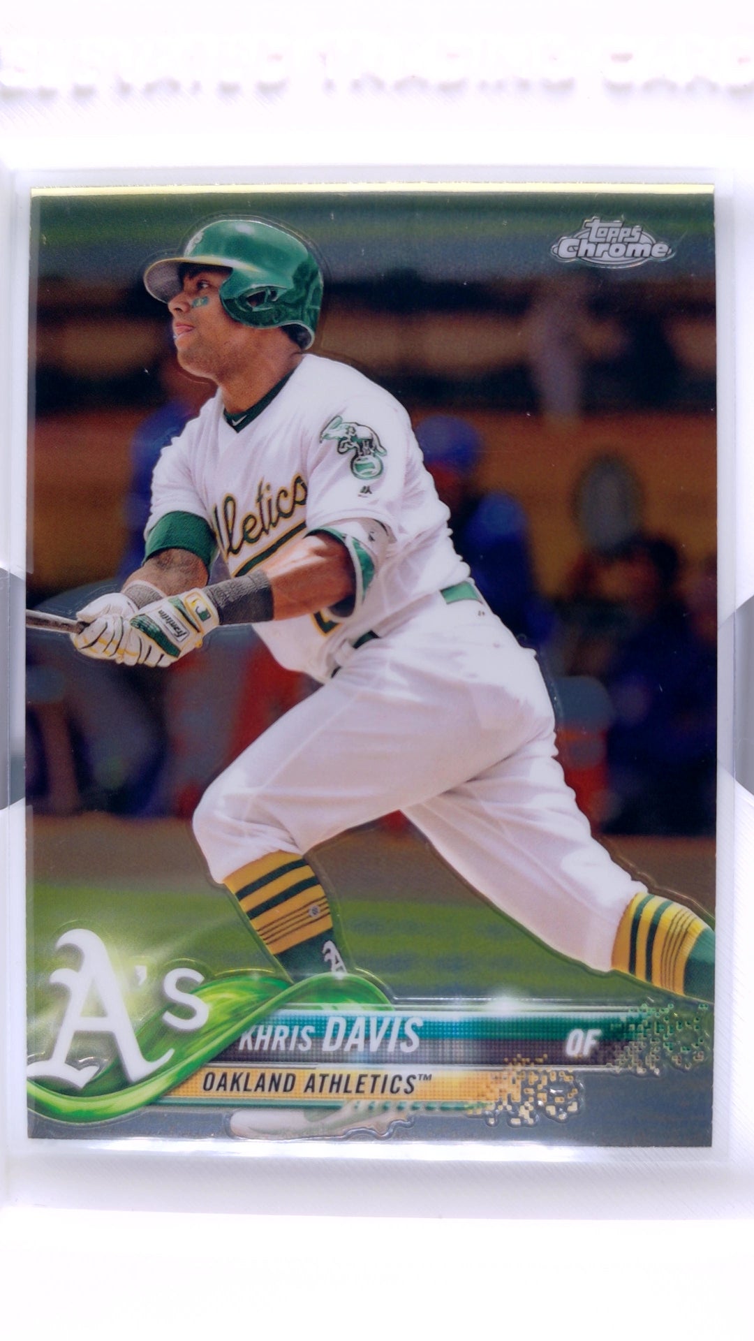 #67 Khris Davis - front