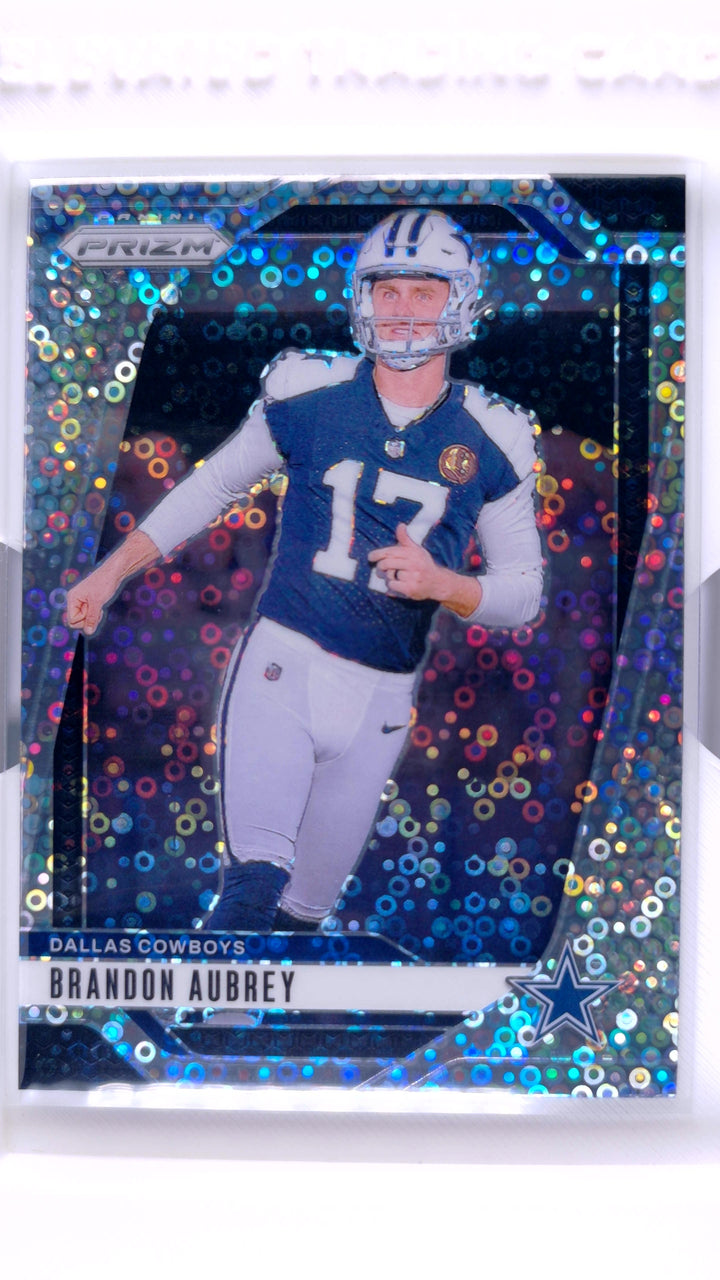 2024 Panini Prizm Football Brandon Aubrey #79 No Huddle Prizm — Front