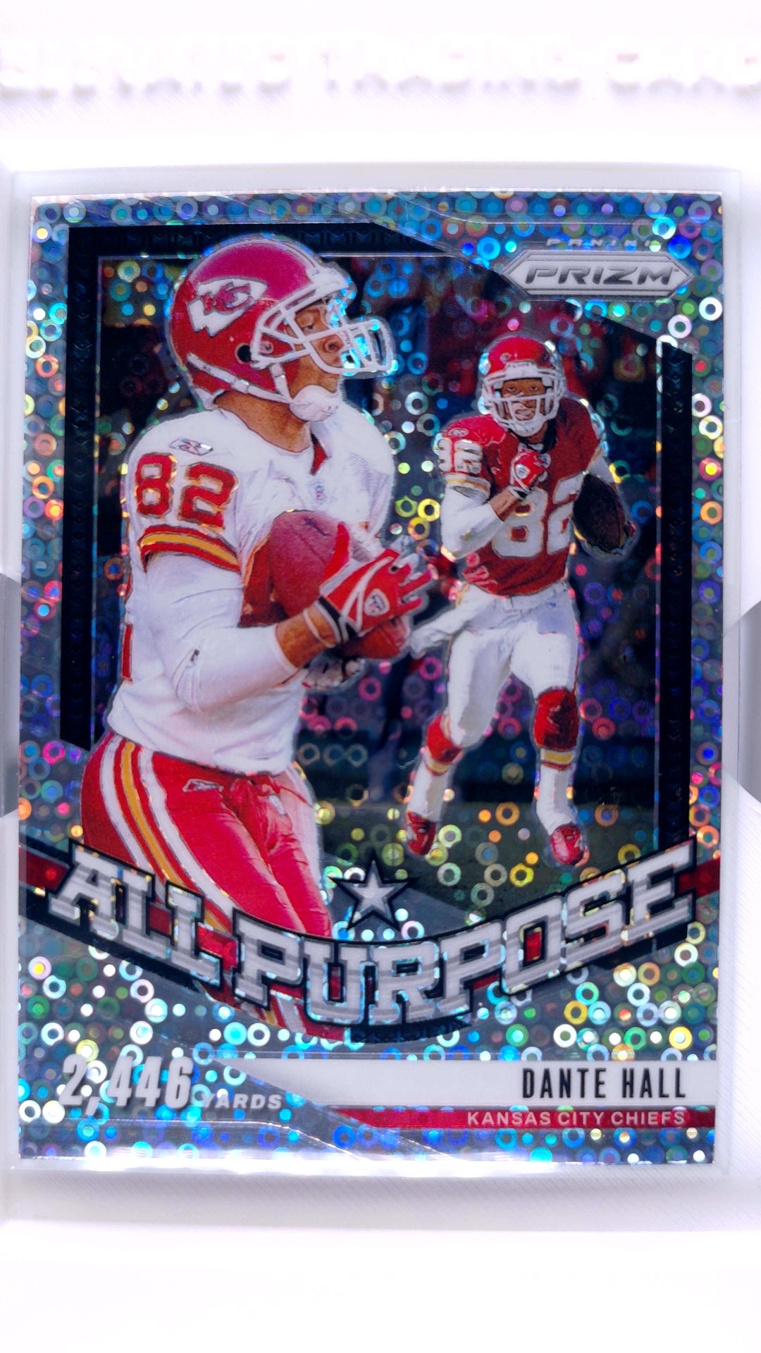 #4 Dante Hall All Purpose No Huddle Prizm - front