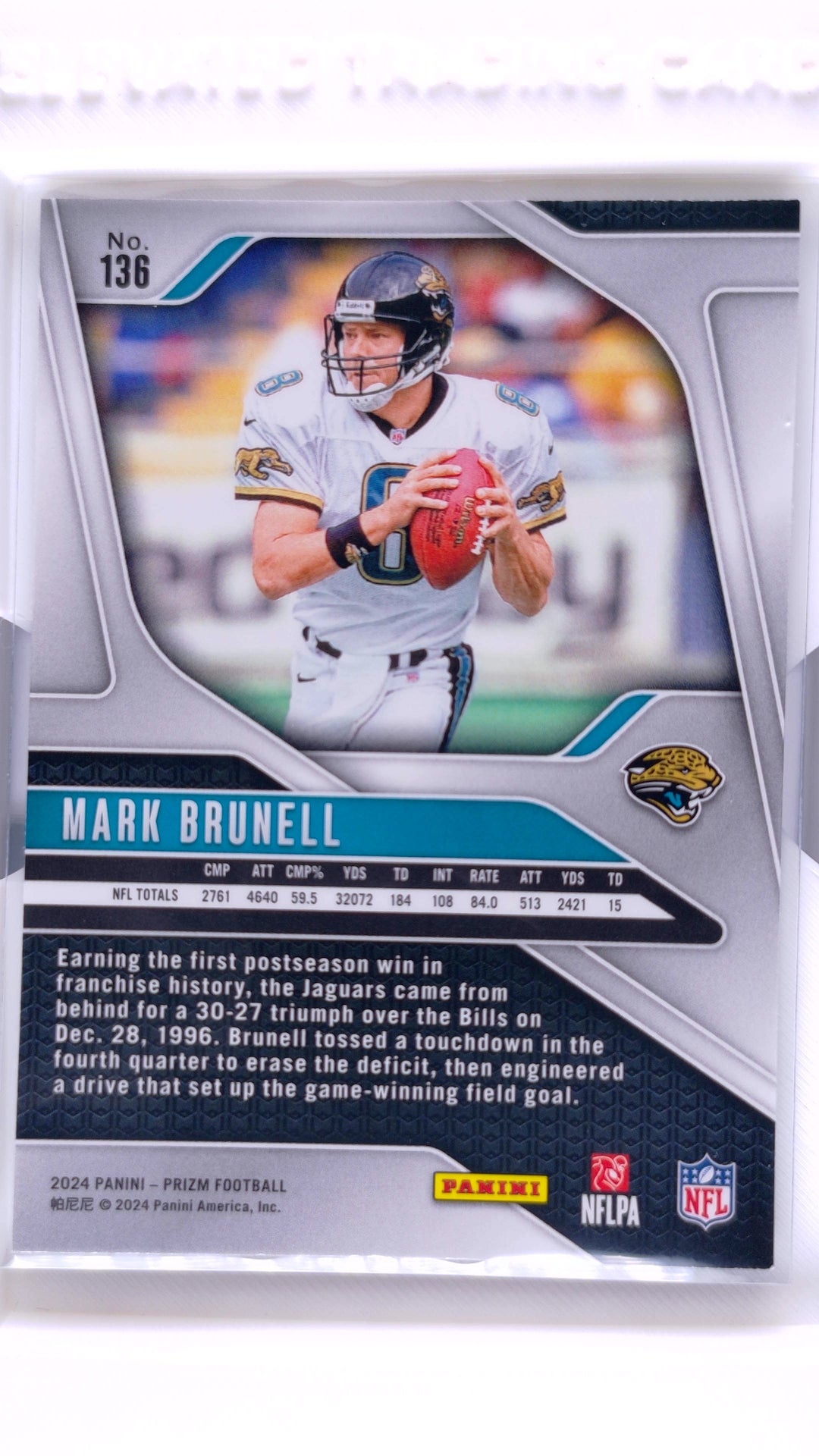 #136 Mark Brunell - back