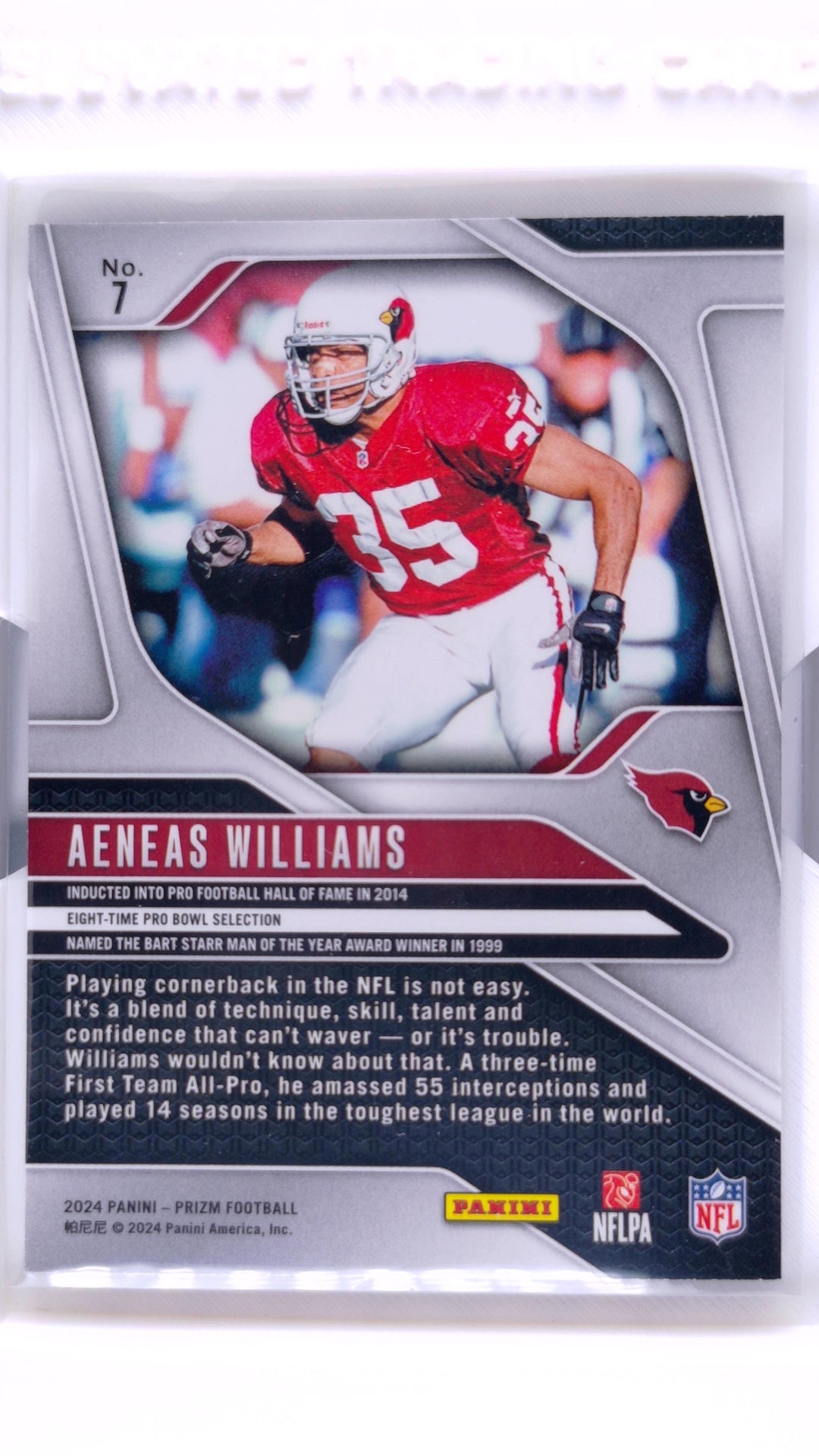 #7 Aeneas Williams - back