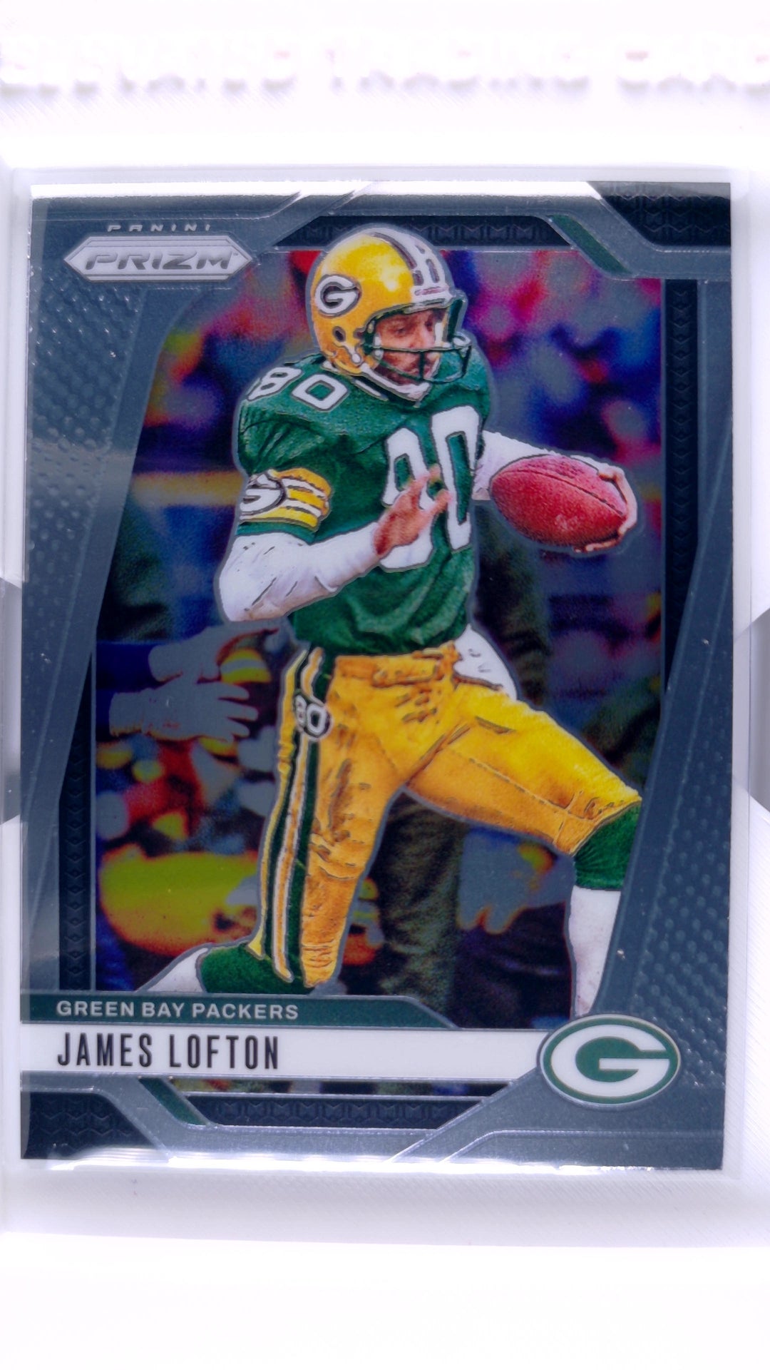 #109 James Lofton - front