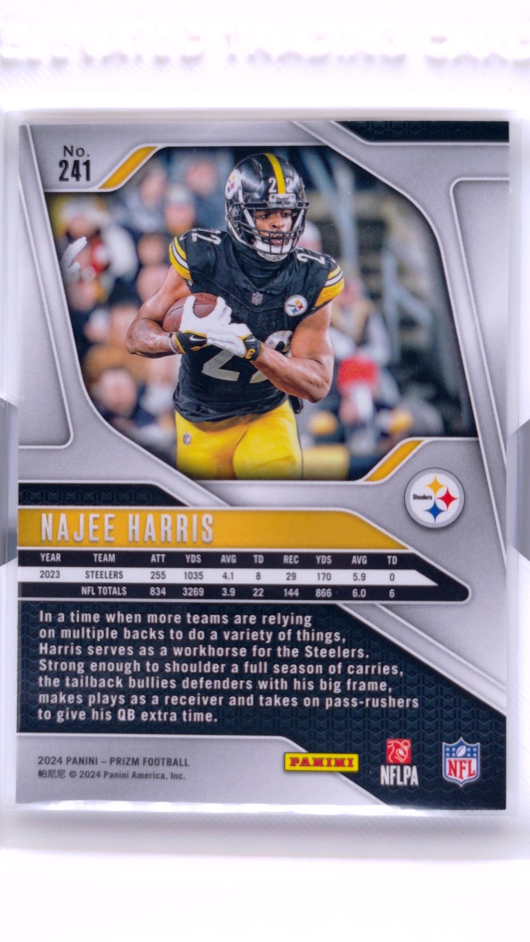 #241 Najee Harris - back