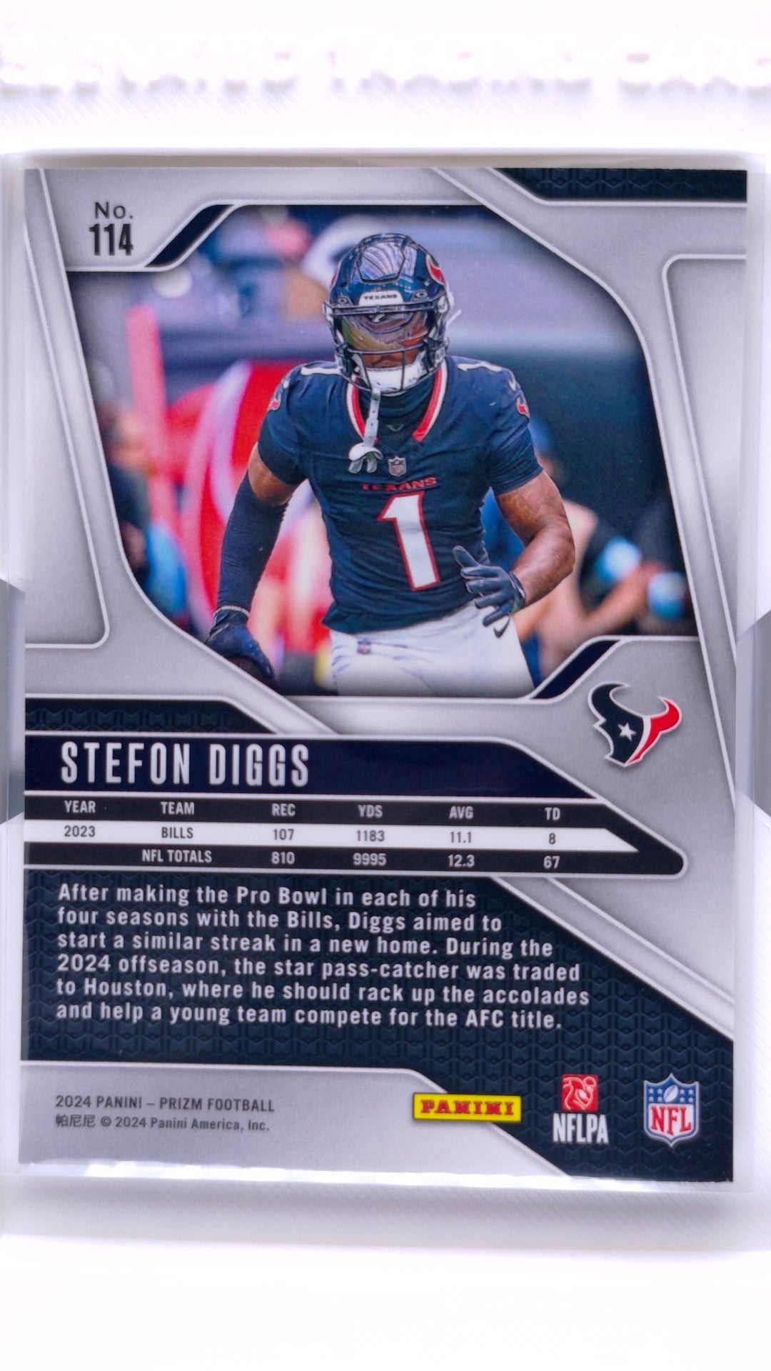 #114 Stefon Diggs - back