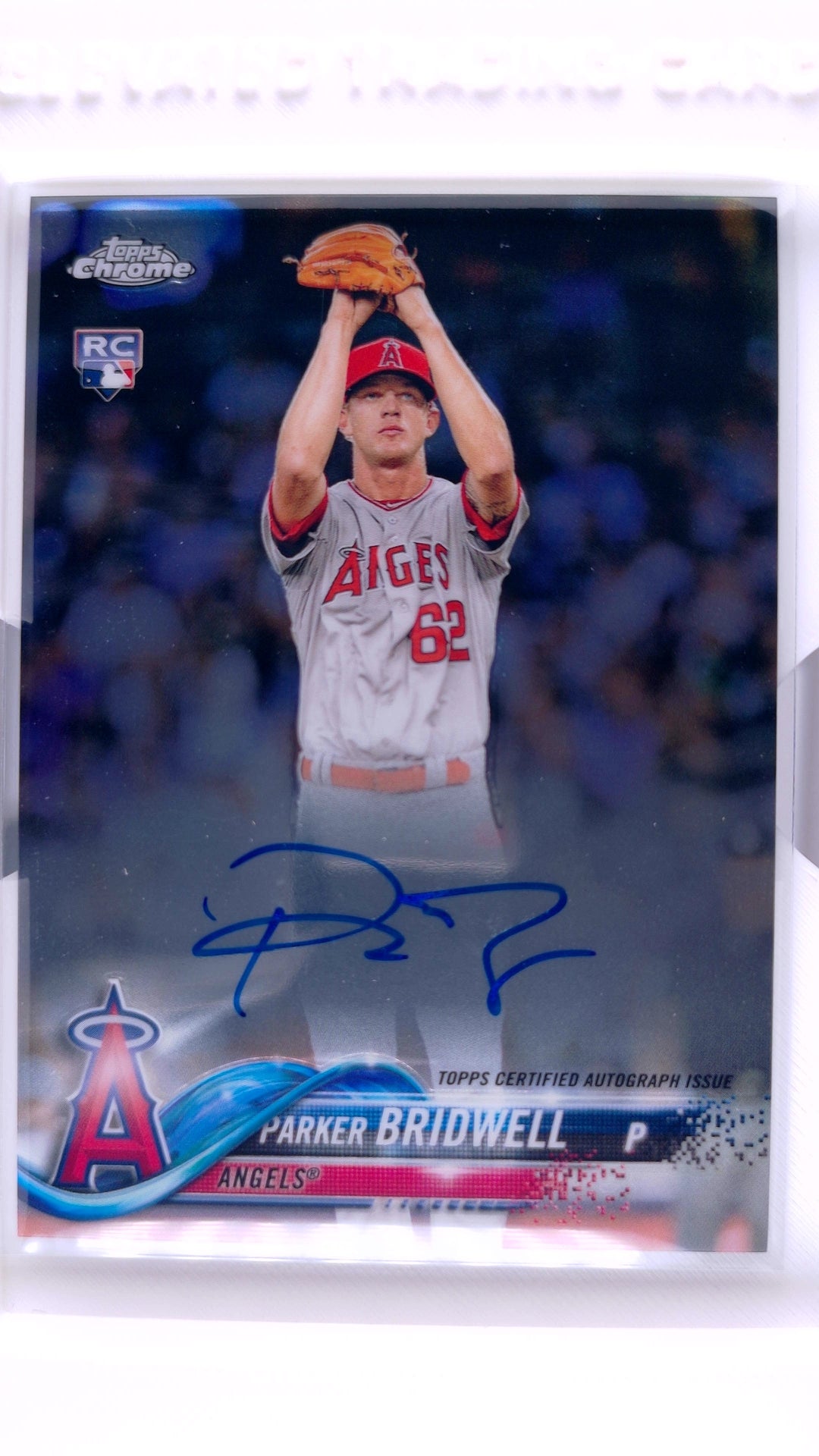 #RA-PBR Parker Bridwell Rookie Rookie Autographs - front