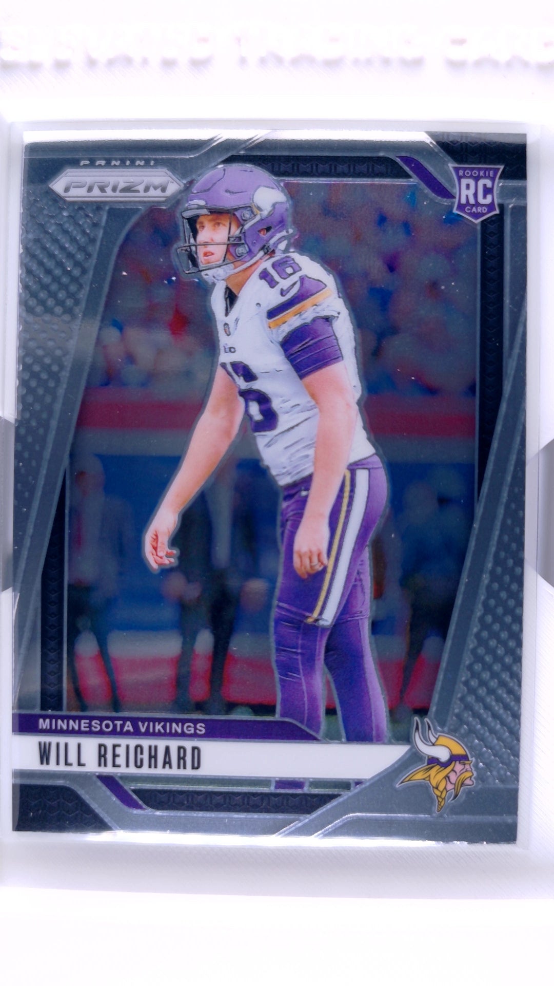 #396 Will Reichard Rookie - front