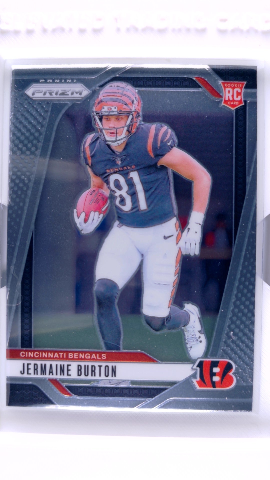 #350 Jermaine Burton Rookie - front