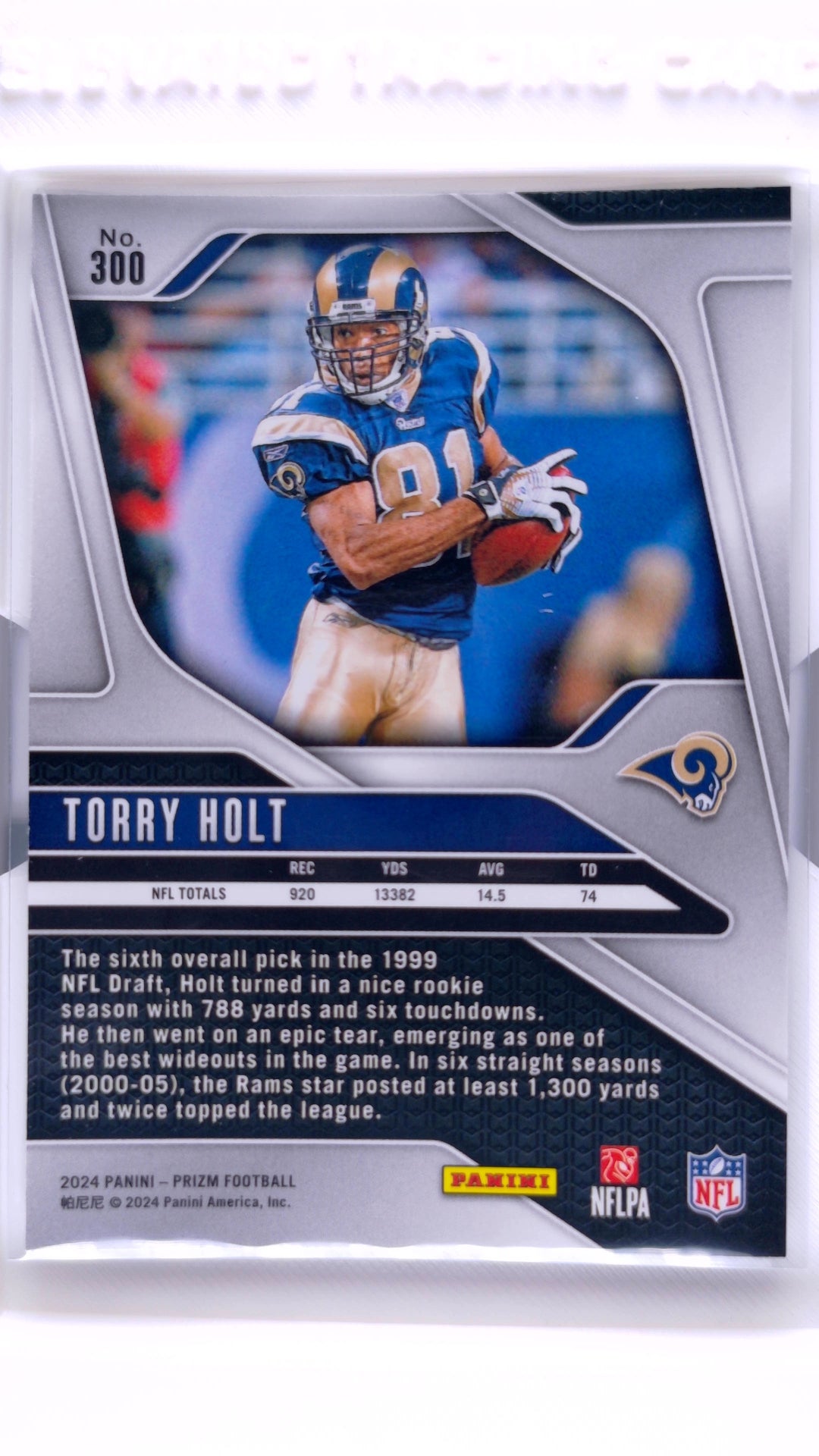 #300 Torry Holt - back