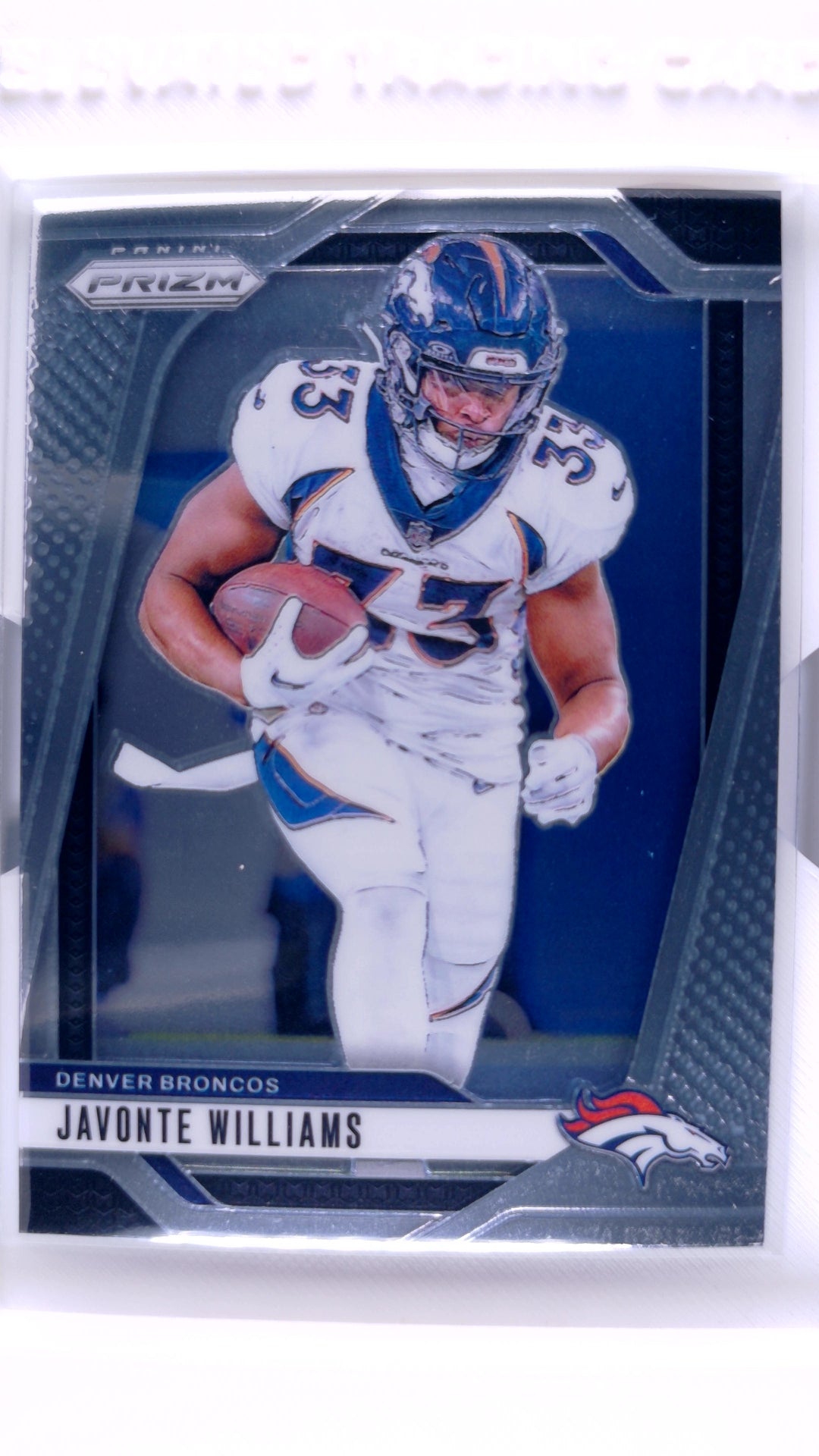 #84 Javonte Williams - front