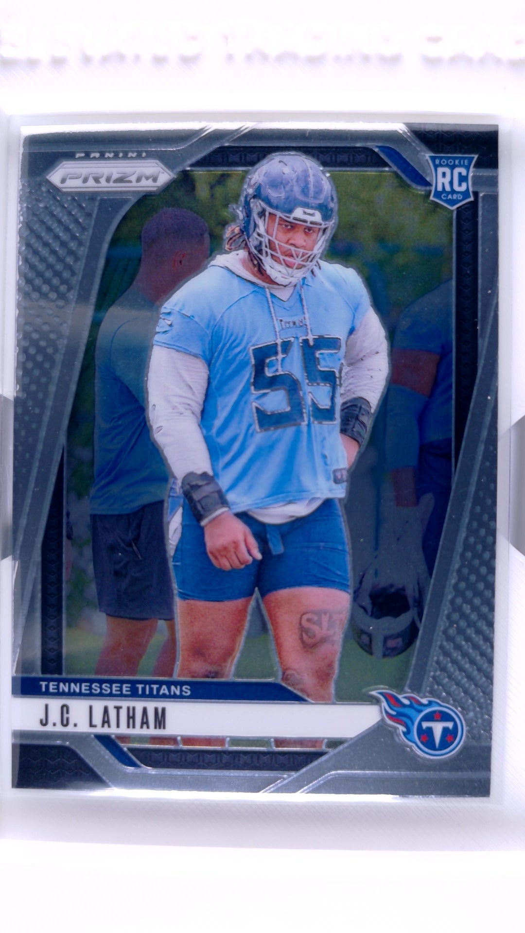 #334 J.C. Latham Rookie - front