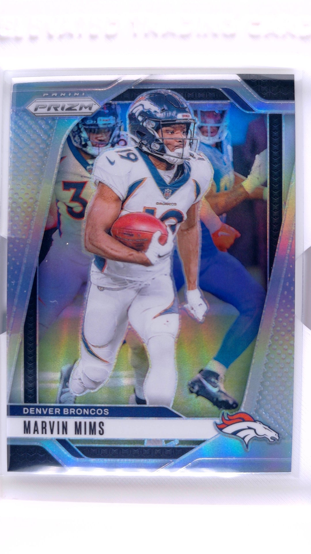 #88 Marvin Mims Silver Prizm - front