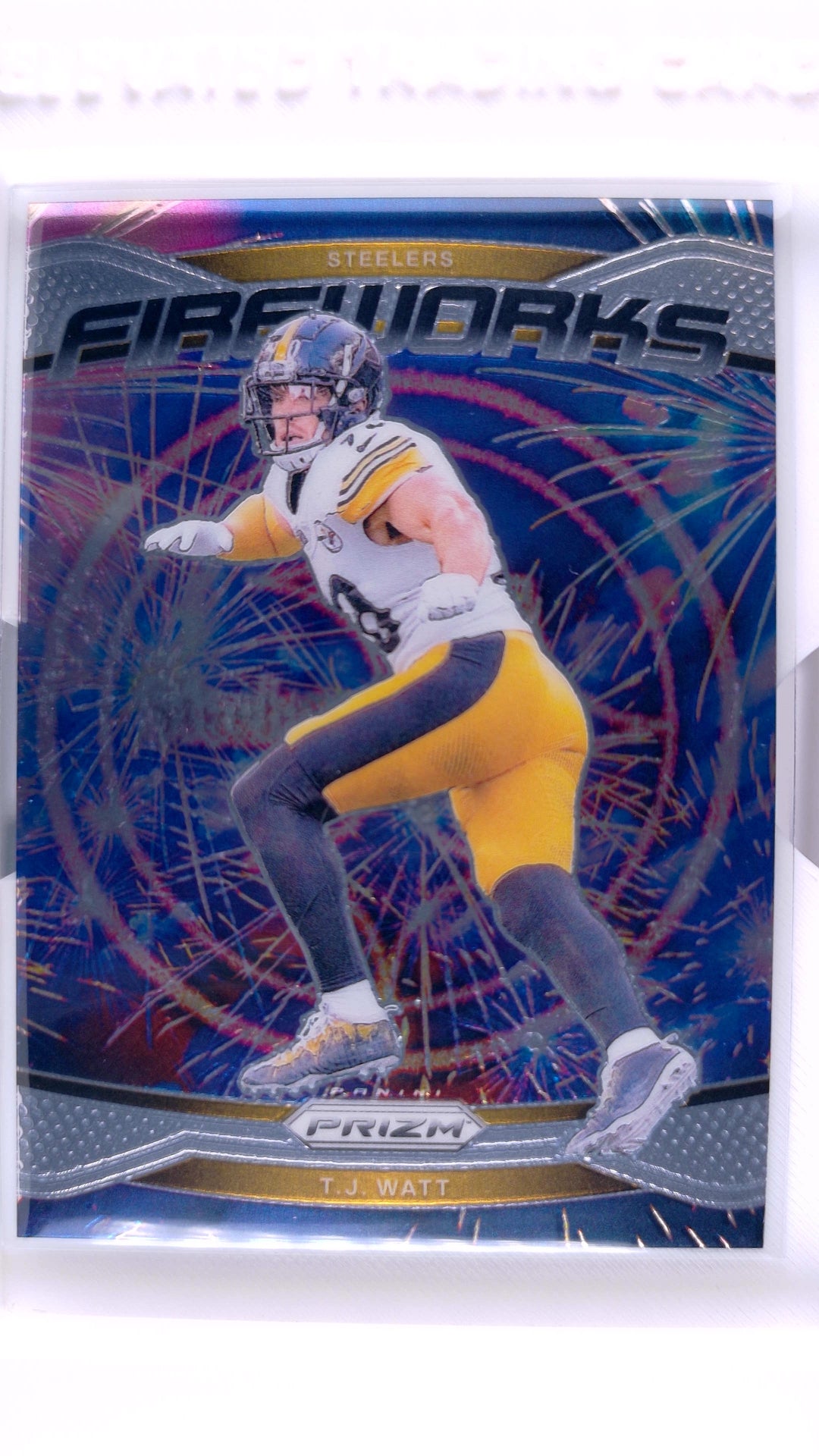 #15 T.J. Watt Fireworks - front