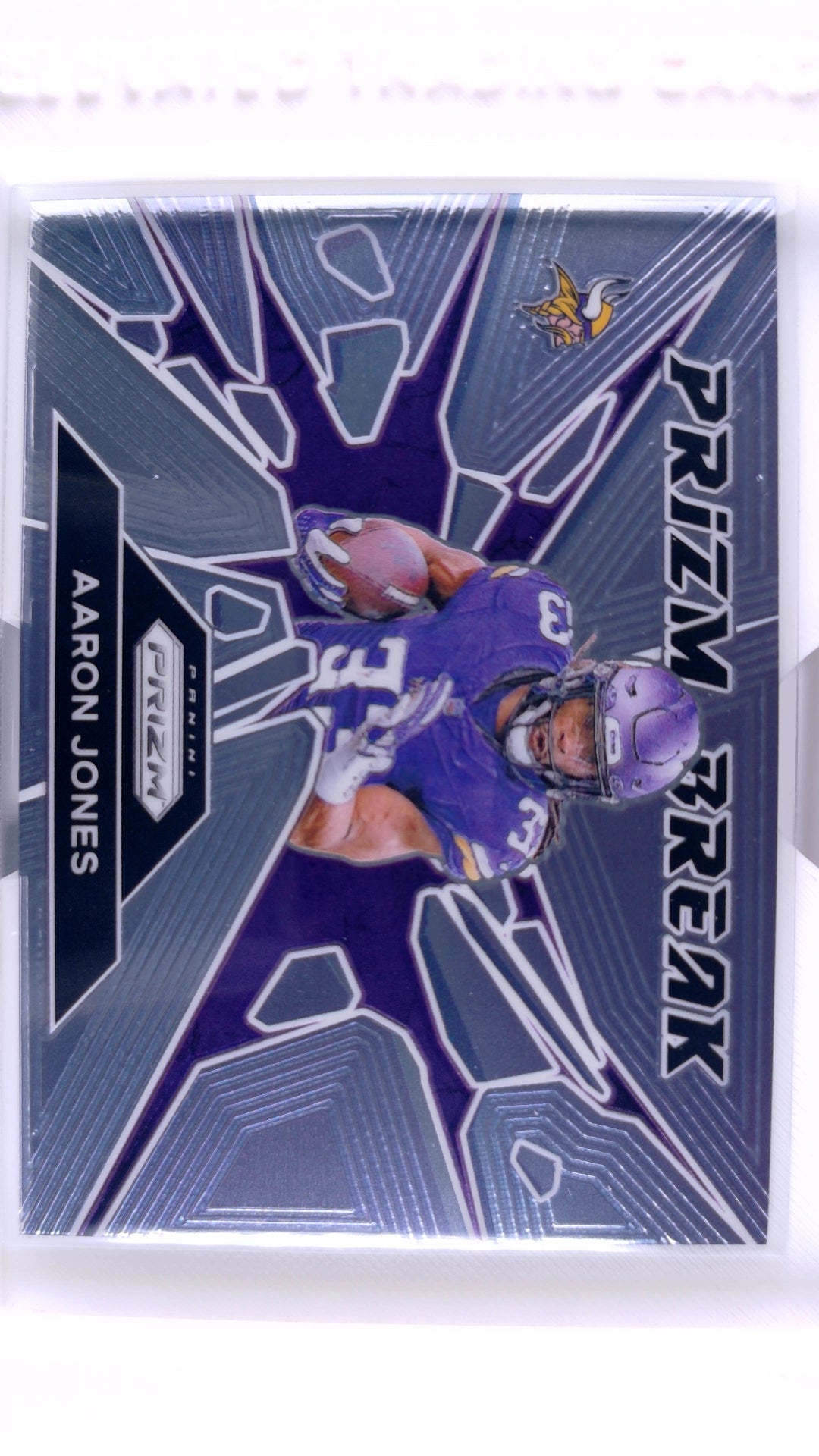 #6 Aaron Jones Prizm Break - front