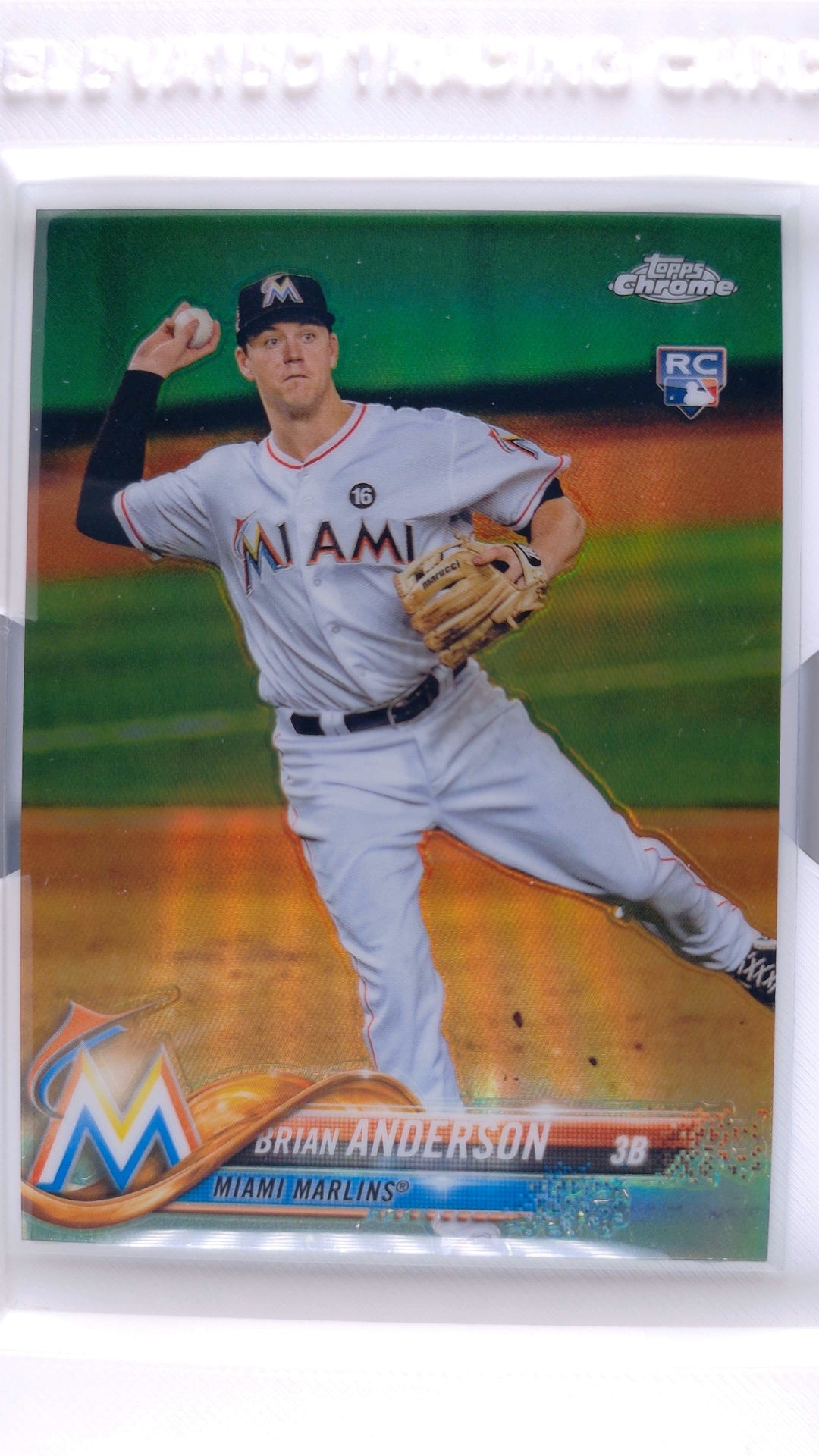 #22 Brian Anderson Rookie Refractor - front