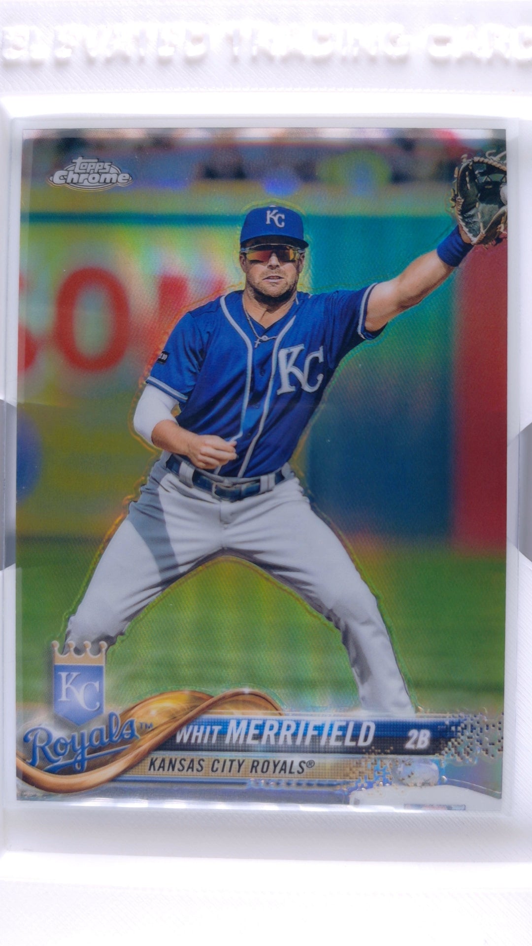 #144 Whit Merrifield Refractor - front