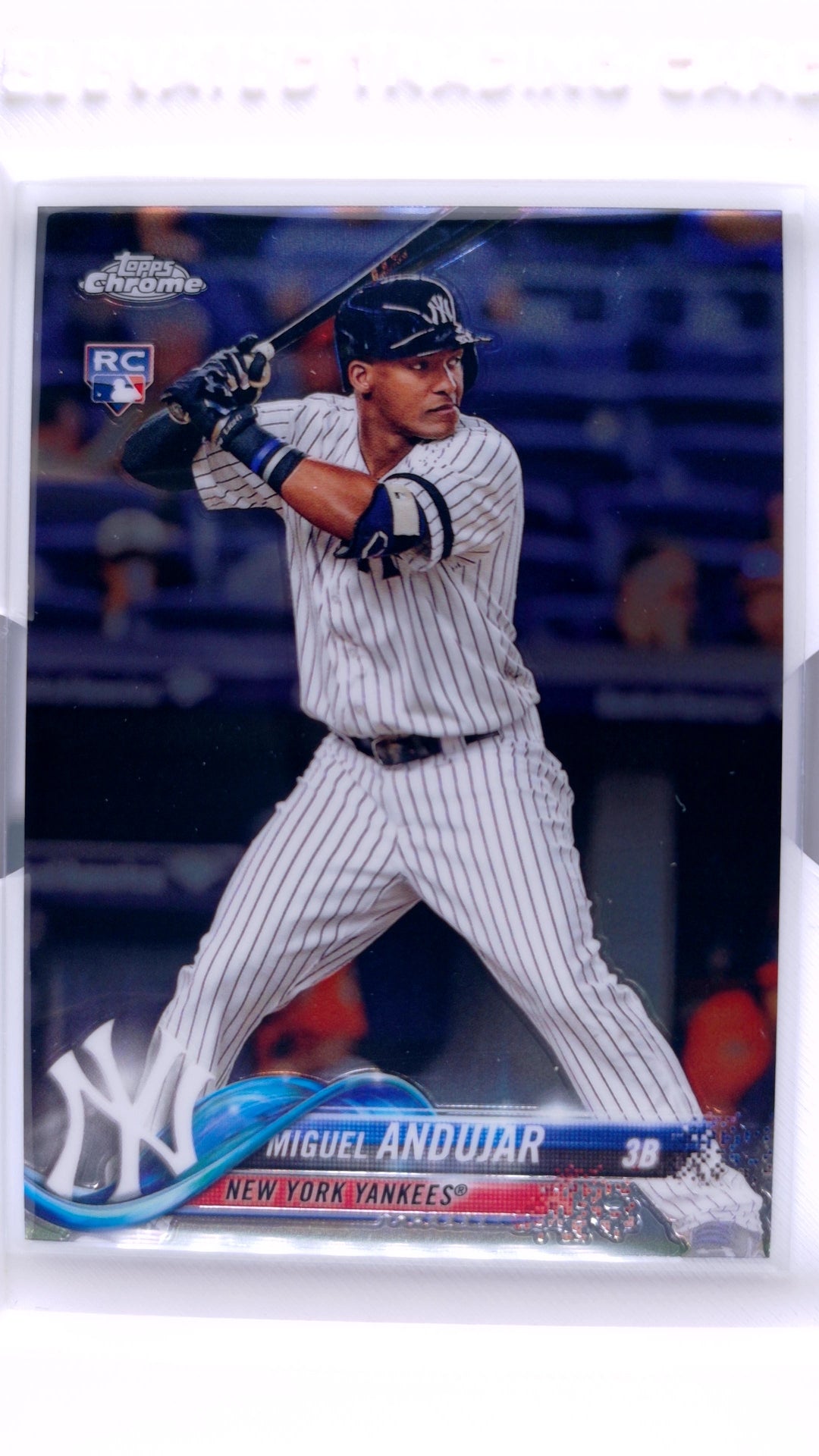 #14 Miguel Andujar Rookie - front