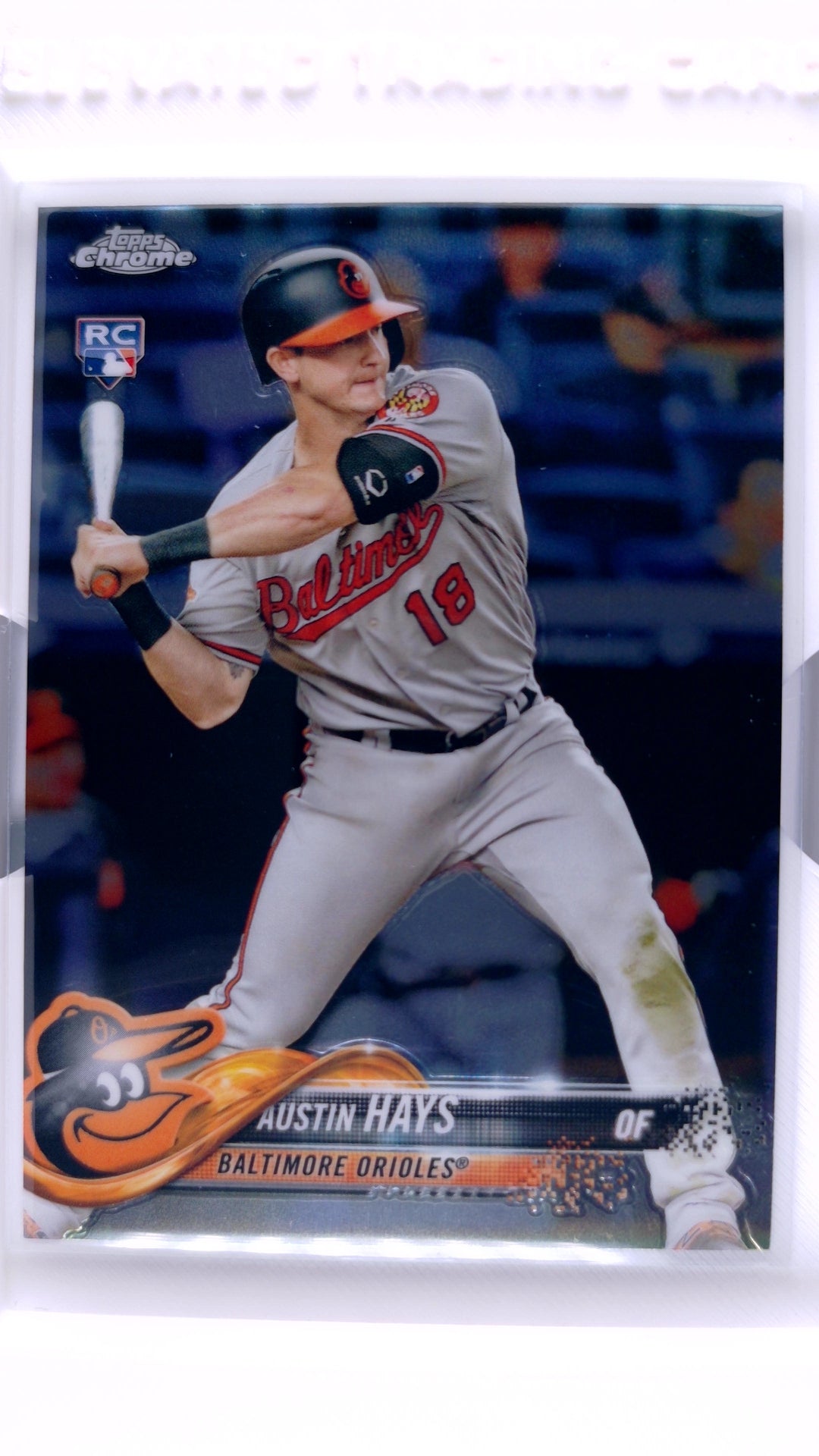 #87 Austin Hays Rookie - front