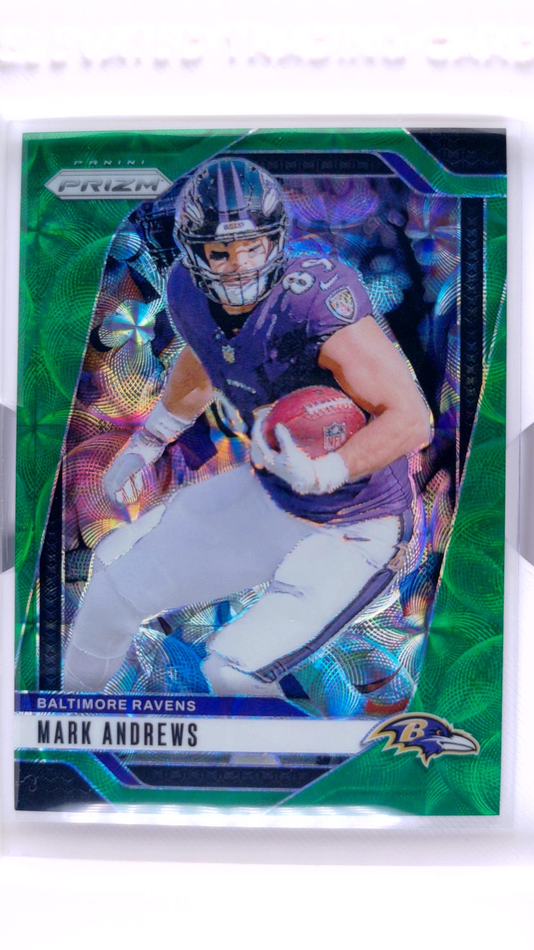 #22 Mark Andrews Green Scope Prizm #71/75 - front