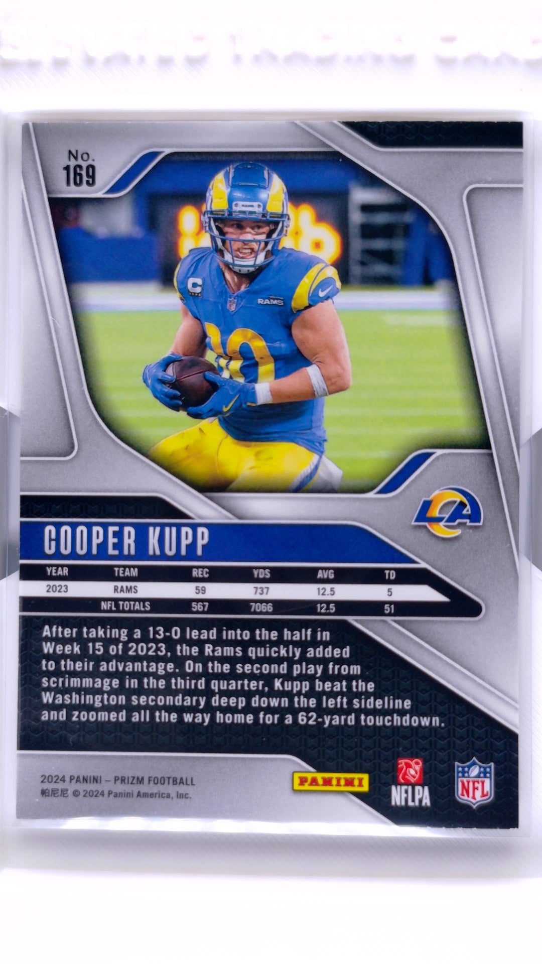 #169 Cooper Kupp - back