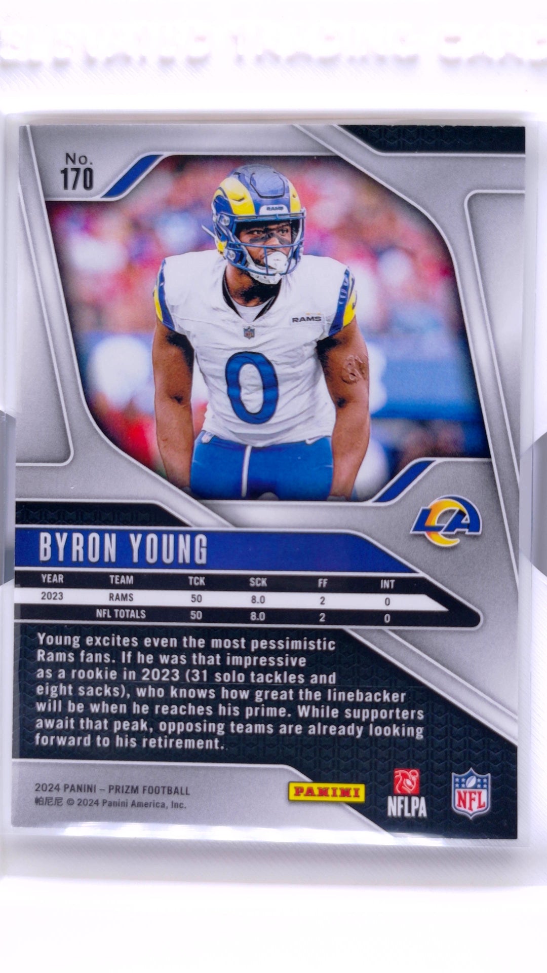 #170 Byron Young - back