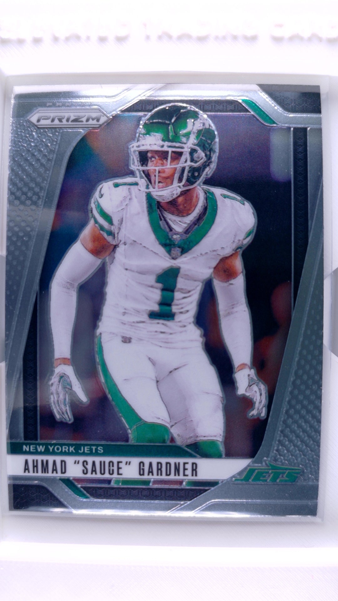 #226 Ahmad "Sauce" Gardner - front